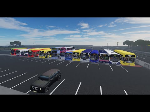 Roblox - Bathwick Town's special bus rally (17/9/2024)