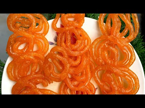 Lucknow Style | Instant Red 🍒 Khova Jalebi | Very Delicious | #Short