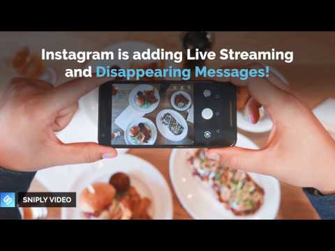 Instagram Launches Live Streaming and Disappearing Messages