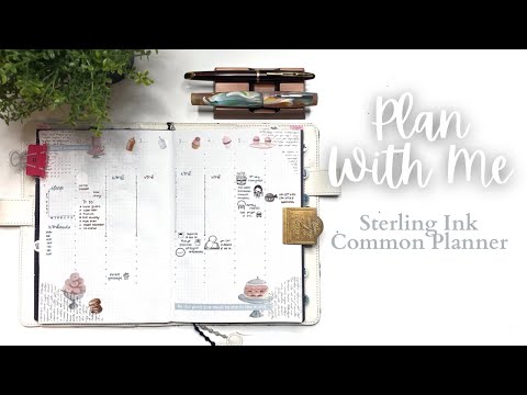 PLAN WITH ME // Sterling Ink A5 Common Planner // Sep 30 - Oct 6, 2024