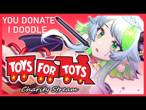 【Charity stream】Toys for Tots | Booze and Doodles! 12/22/2020