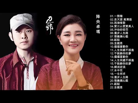 【降央卓瑪 Jamyang Dolma, 刀郎 Dao Lang】迷人的草原歌曲 - 老歌精選《西海情歌/ 一剪梅/走天涯 高凊版/ 愛江山更愛美人/冲动的惩罚/漫步人生路》