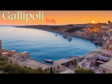 Gallipoli Italia: A 4k Drone Tour Through Gallipoli Puglia Italy !