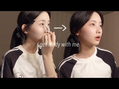 grwm. 엄마랑 난이도 상,, 밸런스 게임하면서 같이 준비해요! | 무쌍 메이크업 겟레디윗미