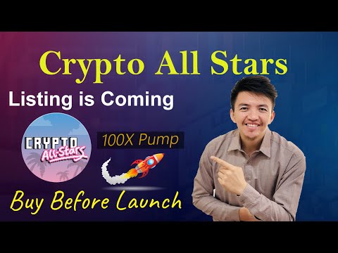 Crypto All Stars Listing is Coming | Buy $Stars Before Launching | Crypto All Stars 100X Presale