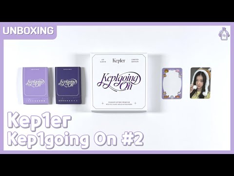 Kep1er 'Kep1going On' VOYAGE & PLVE Ver. + Ktown4u Gift #Unboxing (04/06/2024)