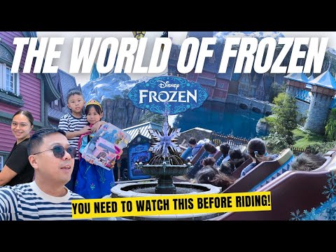 Exploring WORLD OF FROZEN Experience at Hong Kong Disneyland | Hong Kong Vlog | HK Travel Tips 2024