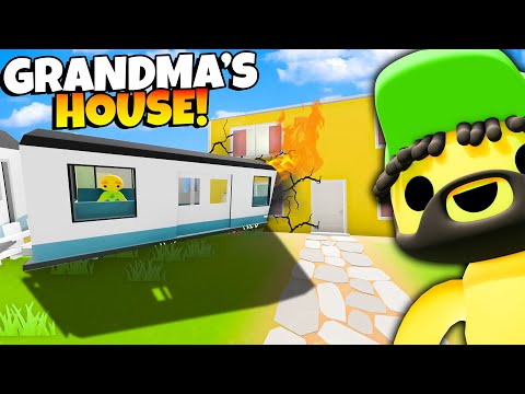 Wobbly Drove The SUBWAY TRAIN into Grandma's House in Wobbly Life?!