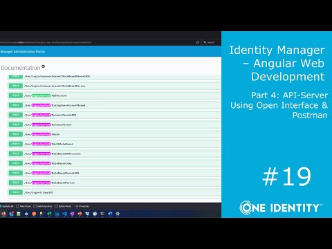 Identity Manager | Angular Web Development #19 | Using Open Interface & Postman