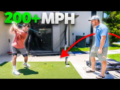 Bryson DeChambeau helps me break my ball speed record | Full Speed Training Session