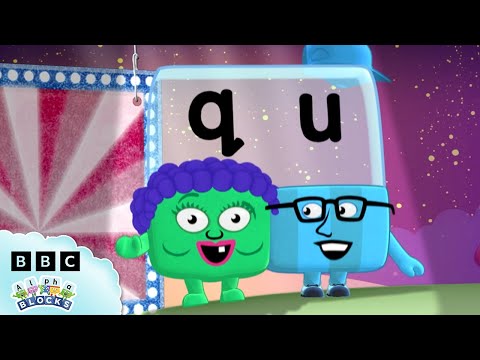 Spelling Games with Alphablock Q ✏️ | Learn to Spell | @officialalphablocks