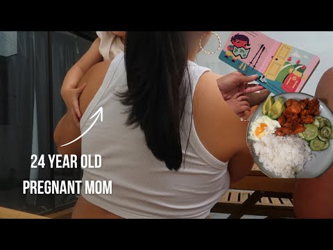 Cozy rituals as a 24 year old pregnant mom