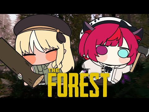 【The Forest】ふーたんとキャンプだ！#2 Camping amongst Carnivores w/ Flare