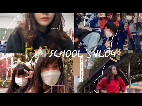 🏫 school’s vlog ｜在振聲高中的校園日常🎨 17歲高職生放學後的拍片生活