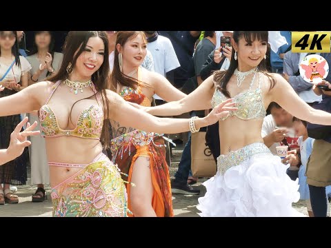 【4K】タイフードフェスティバル #2　ベリーダンス　Belly Dance in Japan　2024