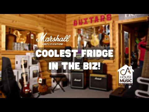 THE COOLEST FRIDGE IN THE BIZ! Marshall Amplification