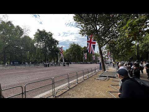 Buckingham Palace Live after the death of Queen Elizabeth II