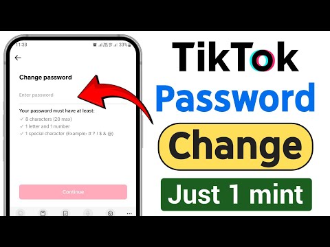 TikTok ka password kaise change kare 2025 | How to Change TikTok Password | TikTok password change