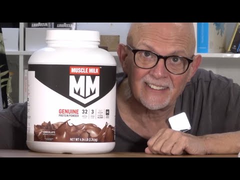 Muscle Milk Chocolate Protein Powder - 32g Protein, 2g Sugar