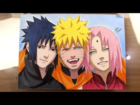 Drawing Team 7 #NARUTUBRO