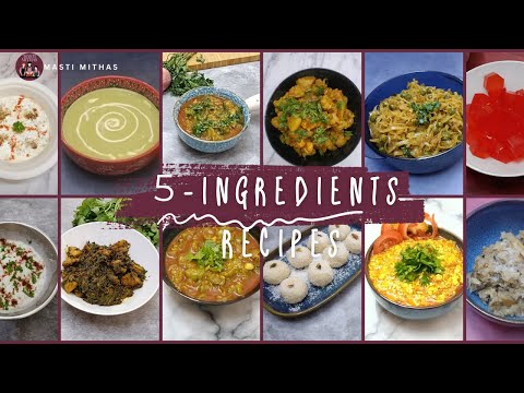 5-Ingredient Recipes – Easy & Quick Meals