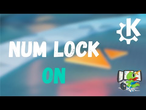 Num lock on as boot default in Linux