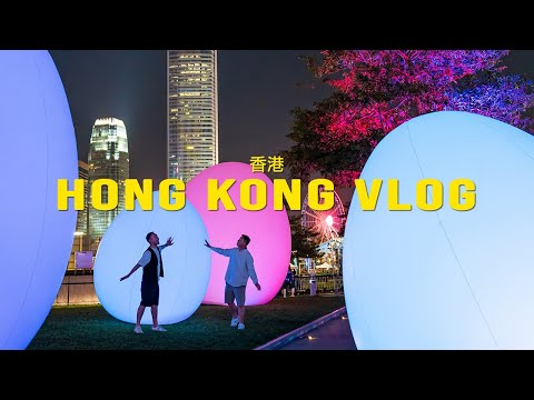 香港 hong kong vlog 🌈 must-visit teamlab and top 3 cafés ☕️