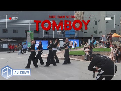 KPOP IN PUBLIC (G)I-DLE - Tomboy Dance Cover [AO CREW - Australia] SIDE CAM vers.