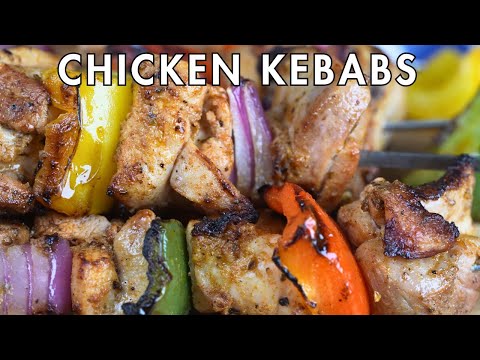 Juicy Chicken Kebabs | Perfect Summer Grill Recipe!