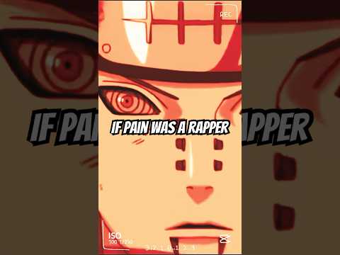 If Pain was a rapper #naruto #animeshorts #anime #pain