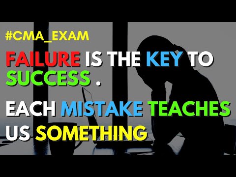 Failure is the key to Success. Each Mistake teaches us something...