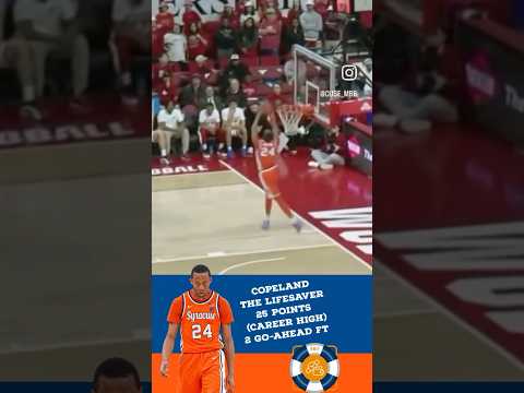 @SyracuseOrange Quadir Copeland’s career-high 25 Points Lifts Orange over the @ncstate Wolfpack