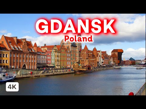 Gdansk Poland: The Most Beautiful City in Poland 🇵🇱 Walking Tour 2024