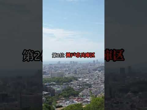 【治安】兵庫県の治安が悪い市町村ランキング #治安 #地方