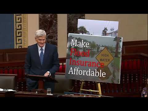 Cassidy Discusses Flood Insurance on Senate Floor