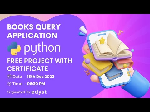 Books Query App using Python - Free Project with Certificate