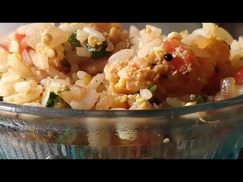 simple egg rice in 5 minutes (home style) | egg fried rice