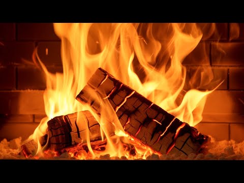 Winter Fireplace 🔥 Relaxing Fire For A Peaceful Psychological State