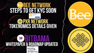 BEE NETWORK KYC | PXR TOKENOMICS | BITBAMA ROADMAP #beenetwork