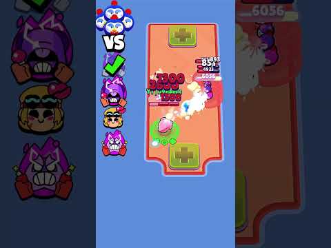 4 Boss Porter Vs Brawlers #brawlstars #shorts