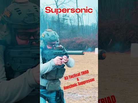 Supersonic VS Subsonic | A3 TRIAD Bullpup With Anechoic 30L Suppressor