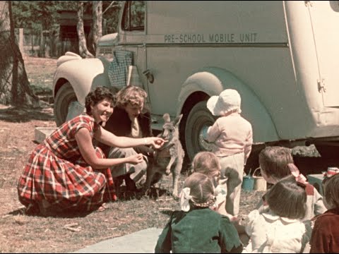 Kindergarten Visits Country Children. Australian Colour Diary ep 2