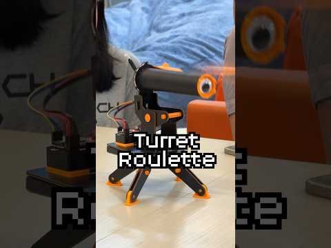 HackPack Turret Roulette: a new office favorite…. okay, maybe not everyone’s favorite!