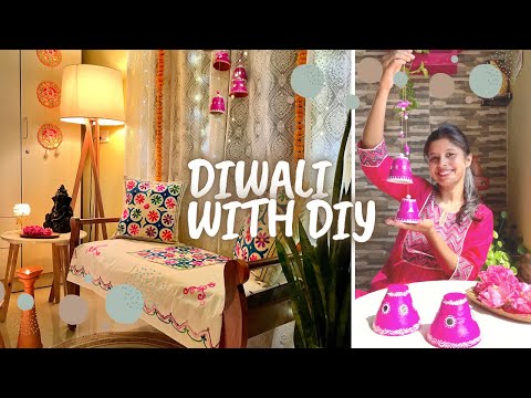 Diwali Home Decoration Ideas | DIY Wall Hanging from Kulhads