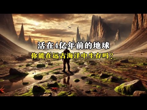 穿越四亿年前的地球：探索远古海洋与生命起源，面对史前生物挑战