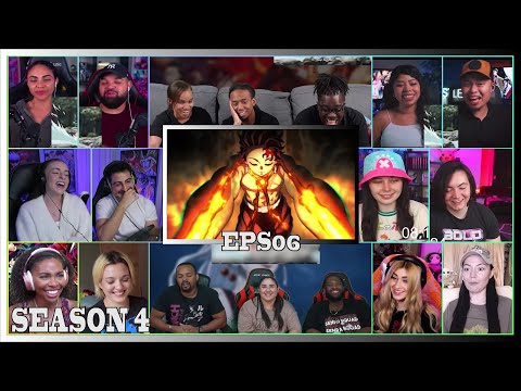 Demon Slayer: Hashira Training Arc Season 4 Episode 6 Reaction Mashup