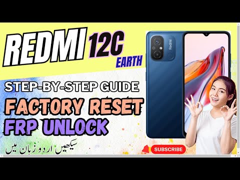 Redmi 12C [ Earth ] Factory Reset FRP Unlock Using Infinity CM2MT2