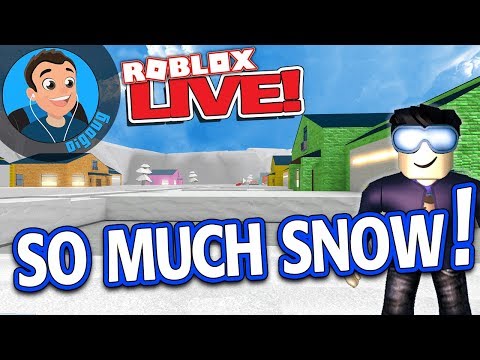 There's SO MUCH SNOW in Roblox Snow Shoveling Simulator Live! DigDugPlays Roblox