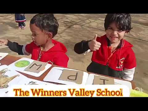 magic letters #activity time of kids@thewinnersvalleyschool