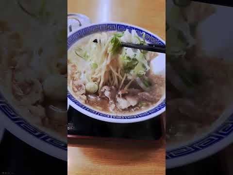 【富山】冬が来たと感じるラーメン #富山 #ラーメン #丸超